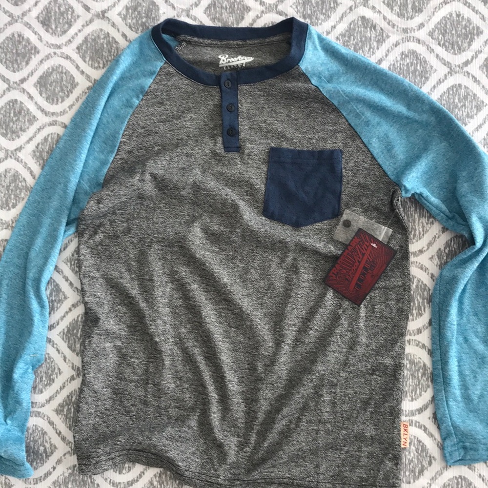 Brand new boys size 12 long sleeve tshirt